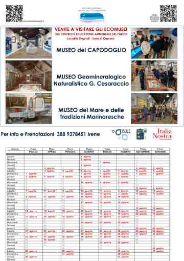 Sensibilizzazione ambientale e cultura locale: dal 1/03/26 riaprono i Musei del Parco.