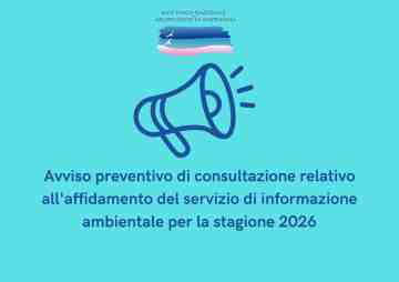 Avviso: servizio di informazione ambientale 