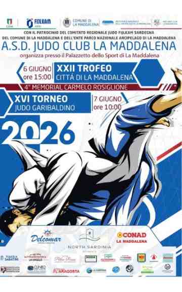 Il Parco Nazionale e lo sport: al CEA di Caprera l\'accoglienza degli atleti per il XXII Trofeo di Judo