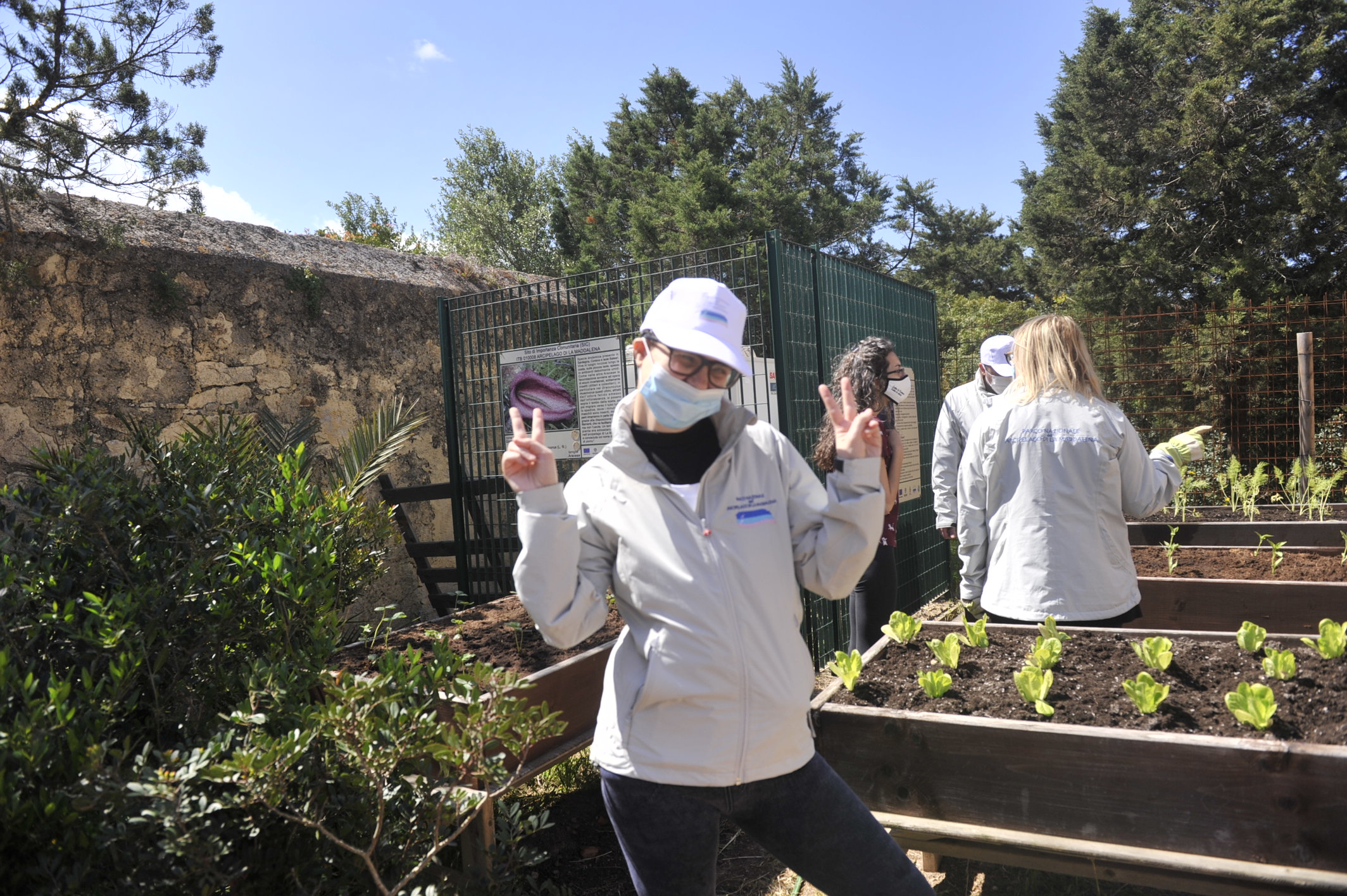 I ragazzi dal pollice verde al mercato