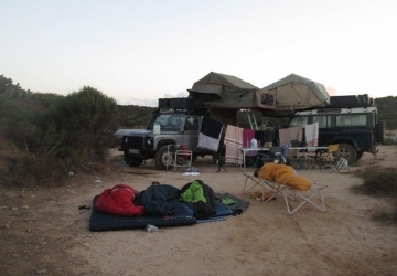 Campeggio abusivo: multati turisti francesi