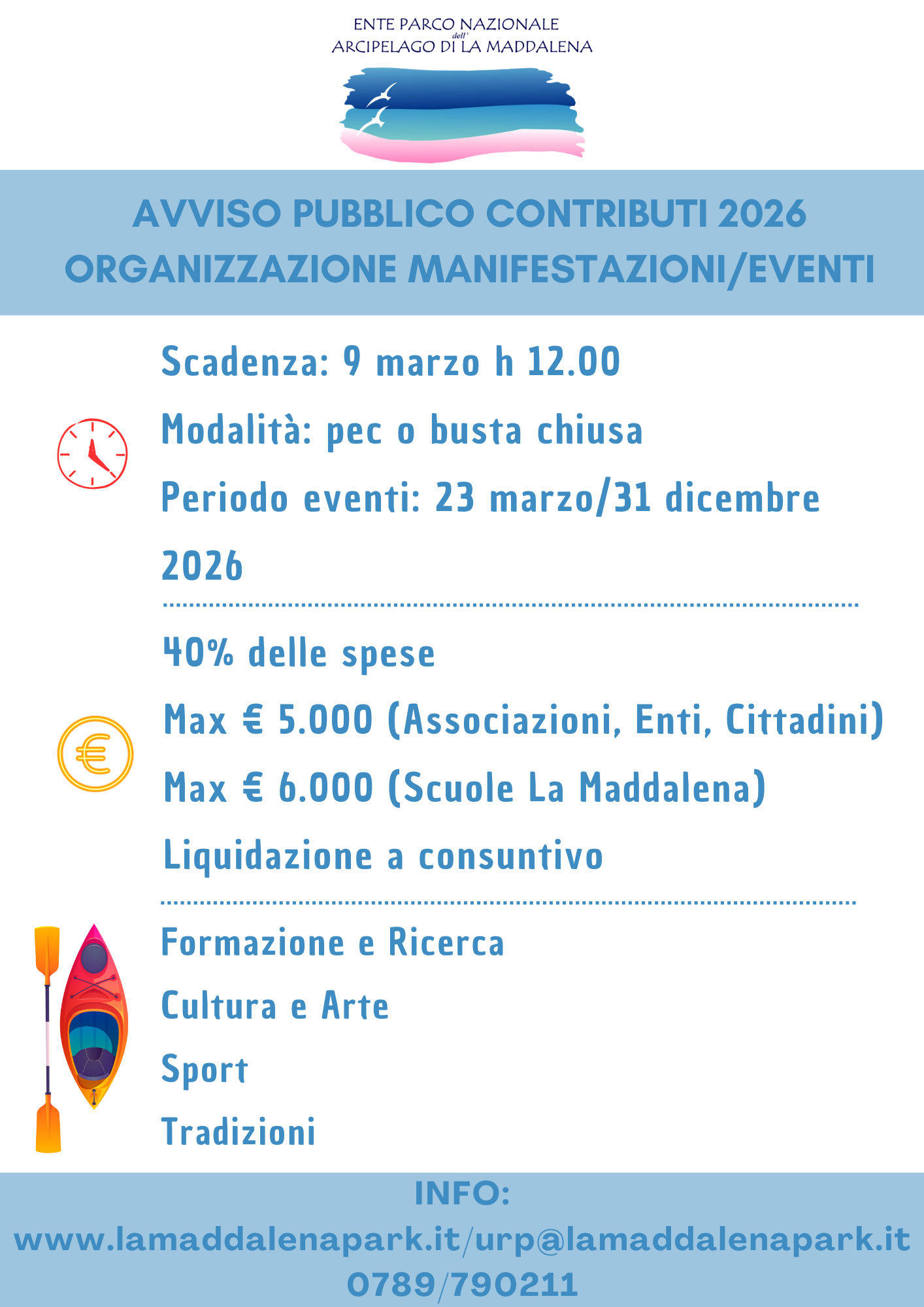 Contributi: al via le domande