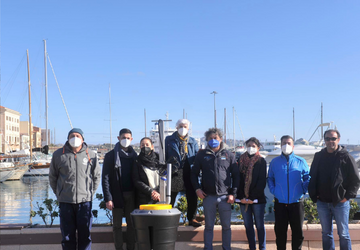 Lotta alle microplastiche: cestini del mare installati a La Maddalena 