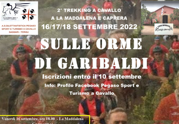 16-18 settembre: Iscriviti ai Trekking a cavallo 