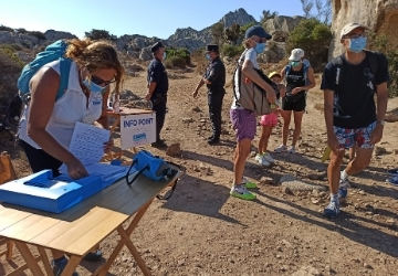 20 agosto: partite con successo le visite guidate in zona TA 